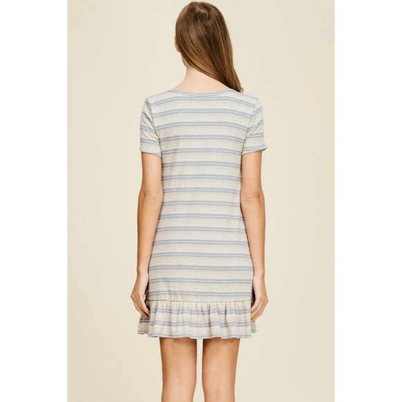 Blue striped mini - Picture 3 of 7